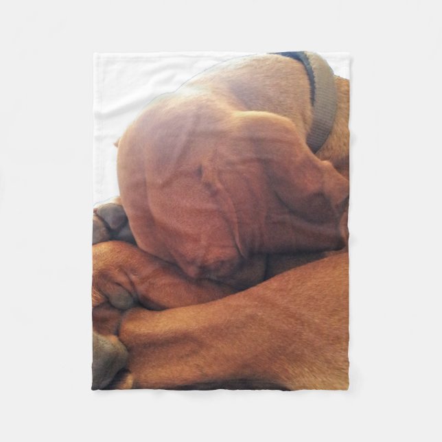 Sleep Time. Fleece Blanket (Front)