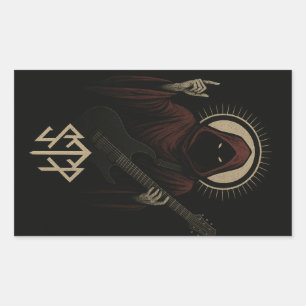 Sleep token vibes rectangular sticker