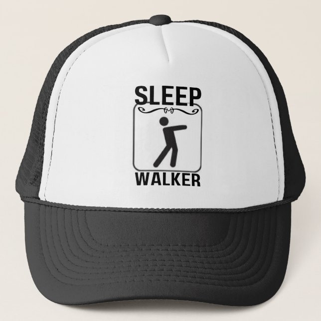 Sleep Walker Trucker Hat (Front)