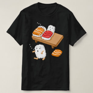Sleep Walking Sushi Japanese Foodie T-Shirt