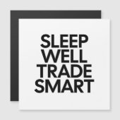 Sleep Well Trade Smart - Day Trader & Finance Quot (Front/Back)