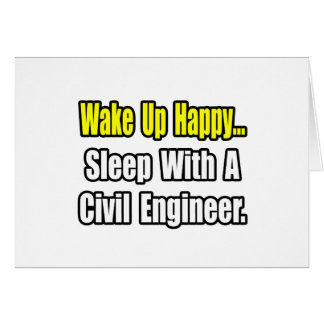 Sleep With A Civil Engineer Cards