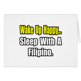 Sleep With a Filipino Cards
