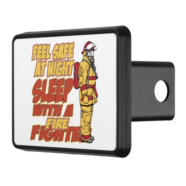 Sleep with a Firefighter Hitch Cover (Left)