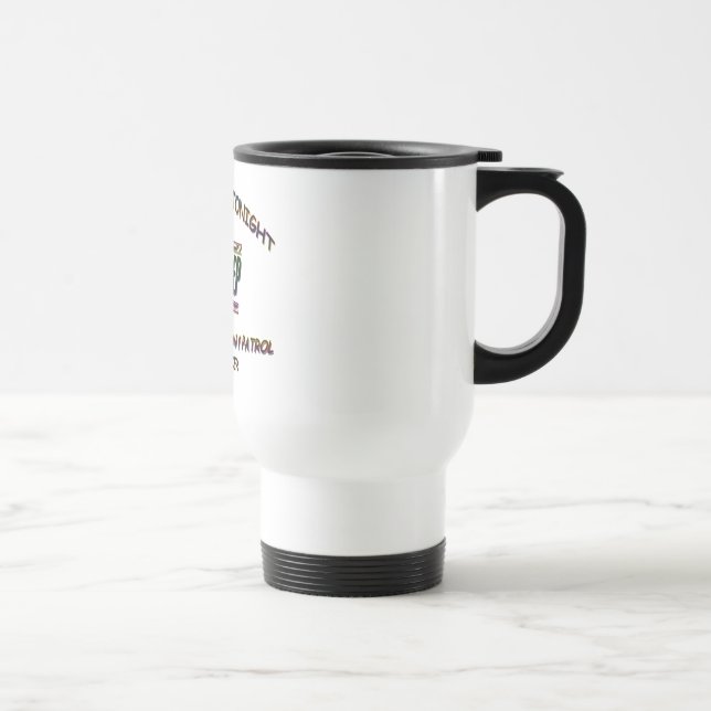 SLEEP WITH A HIGHWAY PATROL TRAVEL MUG (Right)