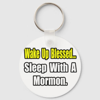 Sleep With a Mormon Keychain