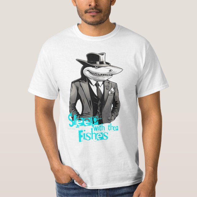 Sleep with the fisches T-Shirt (Front)