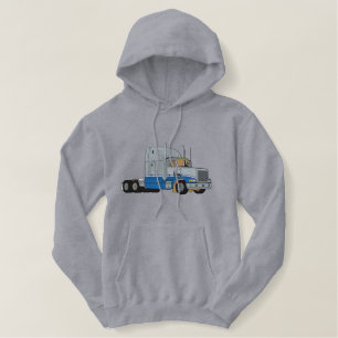 Sleeper Cab Semi Embroidered Hoodie