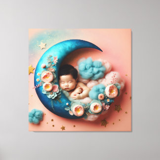 Sleeping Angel - Adorable Nursery Wall Art