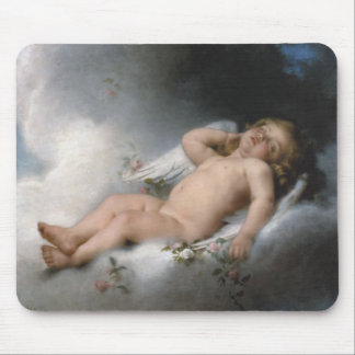 *Sleeping Angel* by Leon Jean Basile-Perrault Mouse Pad