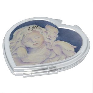 SLEEPING ANGEL   COMPACT MIRROR