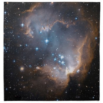 Sleeping Angel Star Cluster Cloth Napkin by stargiftshop at Zazzle