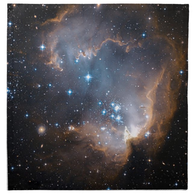 Sleeping Angel Star Cluster Cloth Napkin (Front)