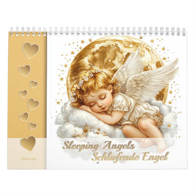 Sleeping Angels – Schlafende Engel Calendar (Cover)