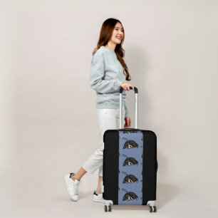 Sleeping Animal Miniature Schnauzer Dog Lover ZZZ Luggage