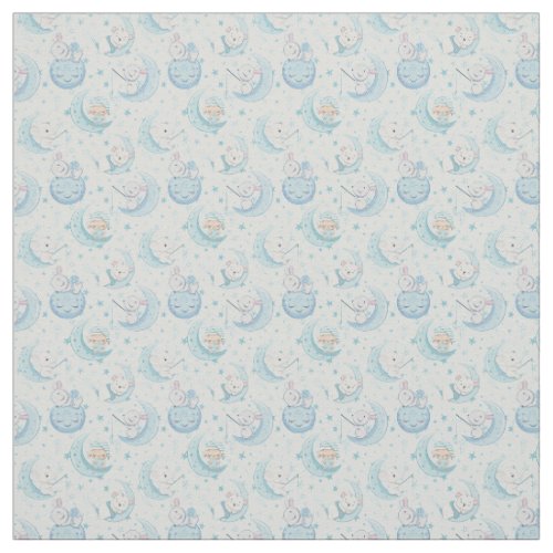 Sleeping animals fabric