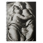Sleeping Babes Cemetery Gravestone Notebook