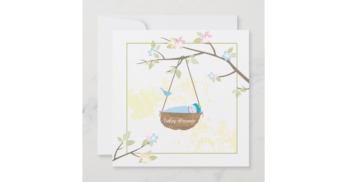 Sleeping Baby - Baby Shower Invitation | Zazzle.com