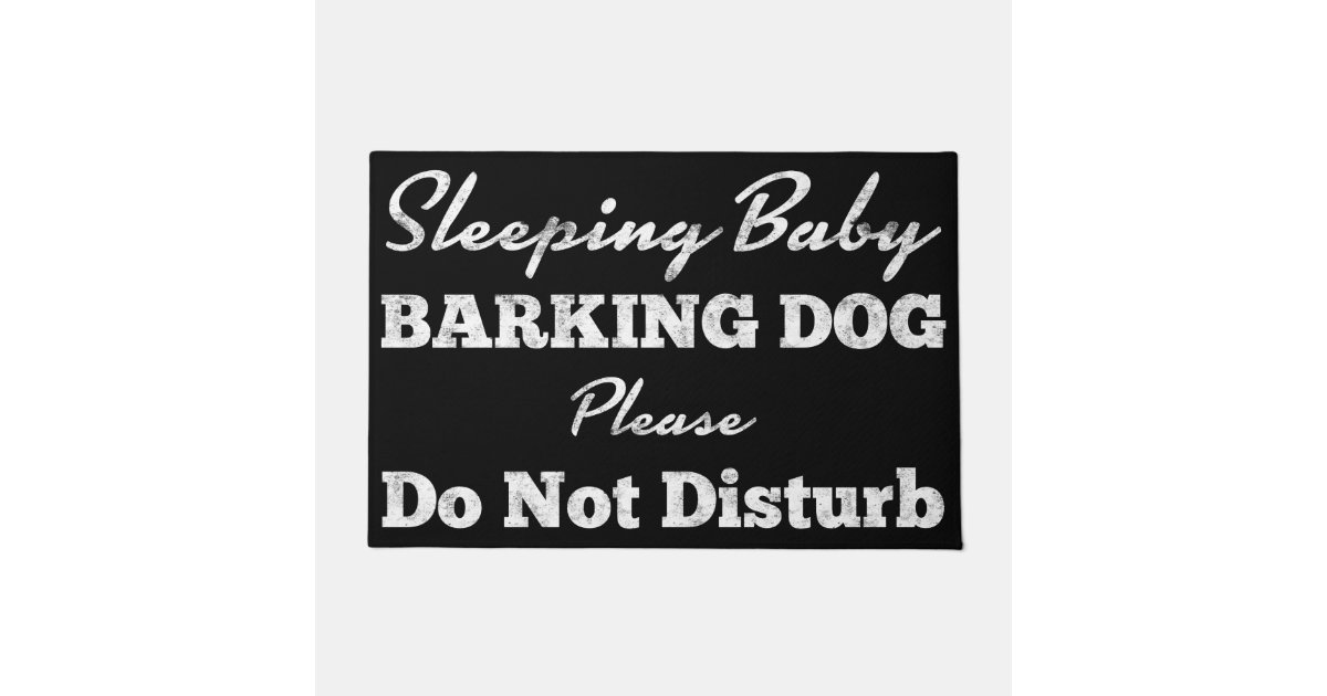 can babies sleep through dog barking