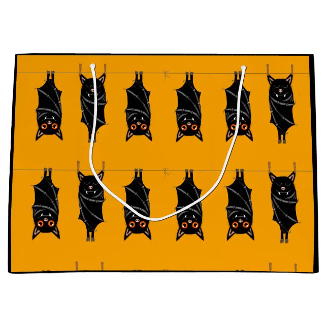 sleeping bats large gift bag (Front)