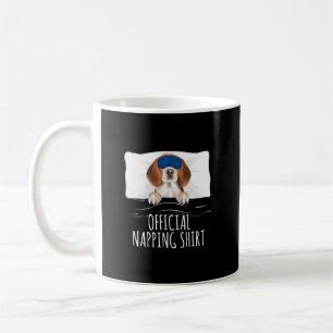 Sleeping Beagle Dog Official Napping/ Funny Beagle Coffee Mug
