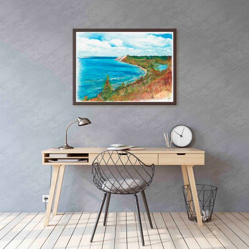 Sleeping Bear Dunes Lakeshore Michigan Art Print