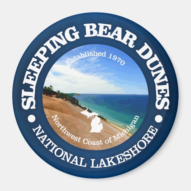 Sleeping Bear Dunes Magnet (Front)