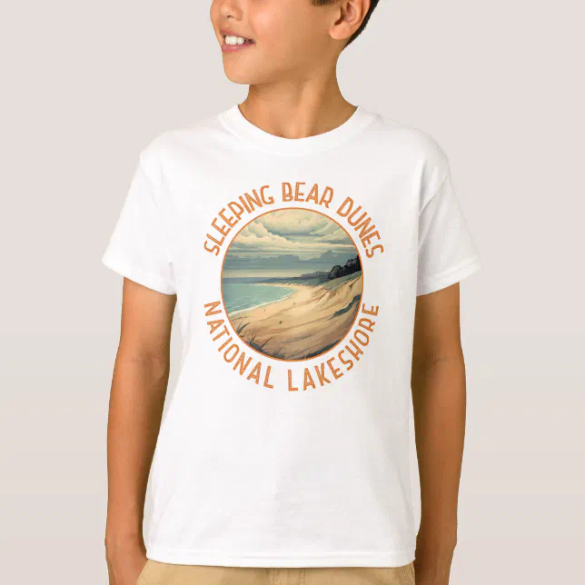 Sleeping Bear Dunes National Lakeshore Circle TShirt Zazzle