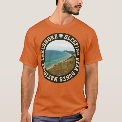 Sleeping Bear Dunes National Lakeshore circle T_Shirt