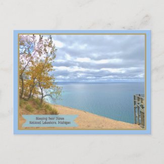 Sleeping Bear Dunes National Lakeshore,   Postcard
