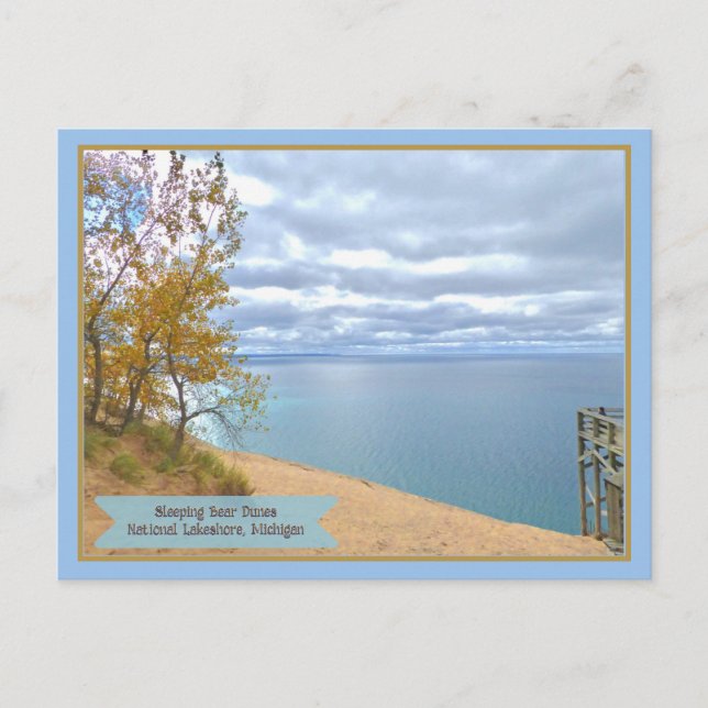 Sleeping Bear Dunes National Lakeshore,   Postcard (Front)