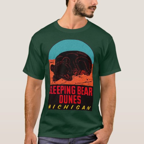 Sleeping Bear Dunes National Lakeshore Vintage Tra T_Shirt