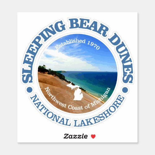 Sleeping Bear Dunes NL Sticker
