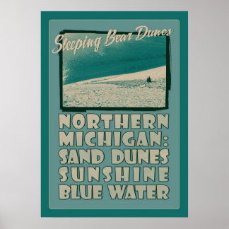 Sleeping Bear Dunes Northern Michigan Poster