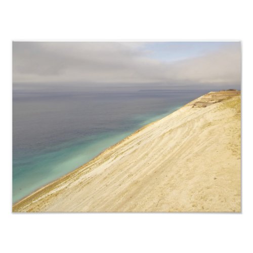 SLEEPING BEAR DUNES OVERLOOKING LAKE MICHIGAN PHOTO PRINT