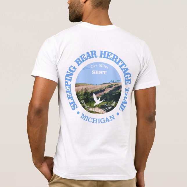 Sleeping Bear HT (cycling c) T-Shirt (Back)