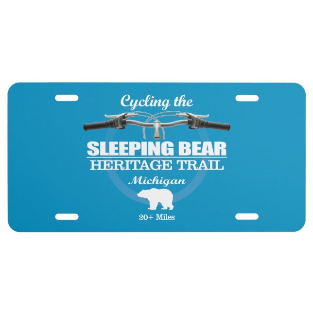 Sleeping Bear HT (H2) License Plate (Front)