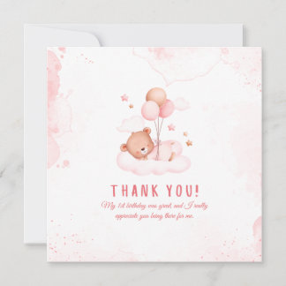Sleeping Bear on a Cloud Invitation