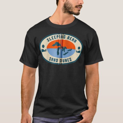 Sleeping Bear Sand Dunes Michigan Michigander Grea T_Shirt