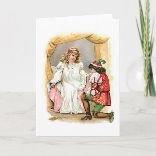 Sleeping Beauty and Prince Card