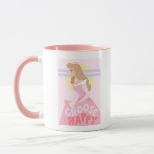 Sleeping Beauty Aurora  Choose Happy Mug