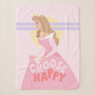 Sleeping Beauty Aurora | Choose Happy Sherpa Blanket
