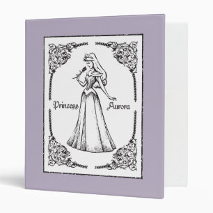 Sleeping Beauty Aurora - Vintage Rose Binder