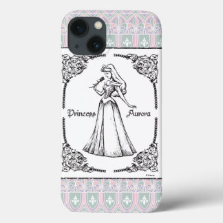 Sleeping Beauty | Aurora - Vintage Rose iPhone 13 Case