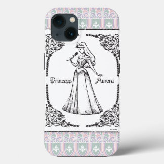 Sleeping Beauty | Aurora - Vintage Rose iPhone 13 Case