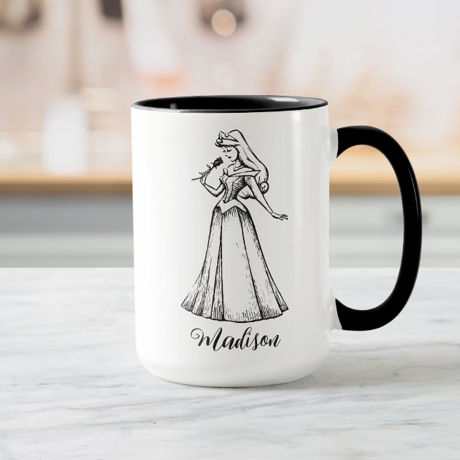 Sleeping Beauty | Aurora Vintage Rose Mug (Creator Uploaded)