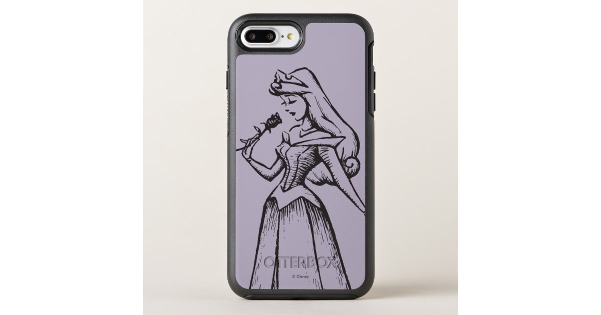 Sleeping Beauty Aurora Vintage Rose Otterbox Iphone Case Zazzle