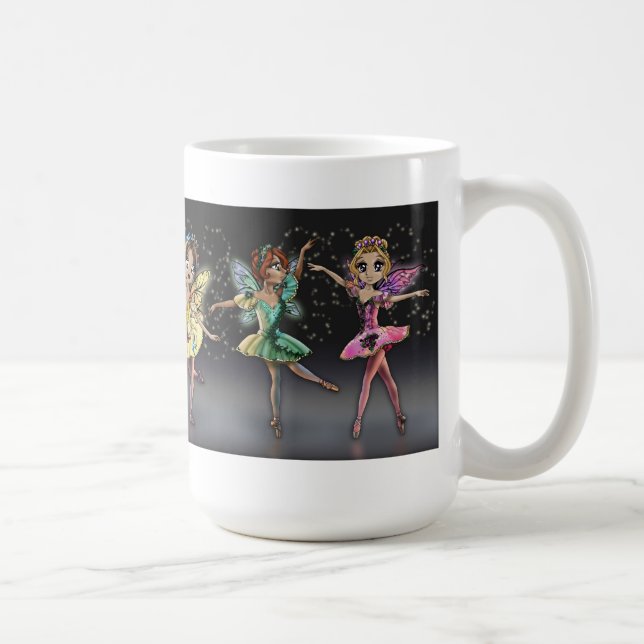 Sleeping Beauty Ballet Fairies Mug (Right)