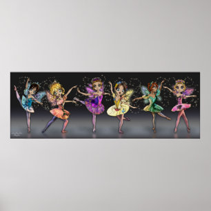 Sleeping Beauty Ballet Fairies Poster