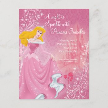 Sleeping Beauty Birthday Invitation by DisneyPrincess at Zazzle